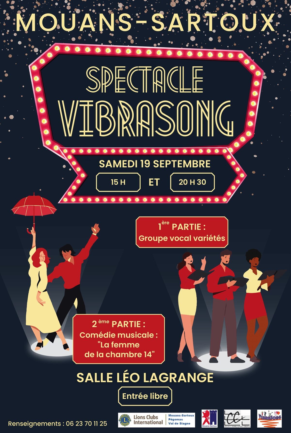Spectacle VibraSong — Samedi 19 septembre 2026